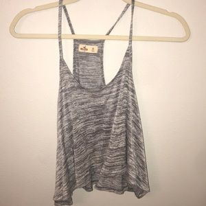 Light grey cropped tank